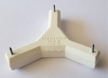Load image into Gallery viewer, 60 mm (2-3/8 inch) metal 3-point stilt