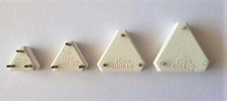 25 mm (1 inch) metal 3-point stilt – Kiln Stilts